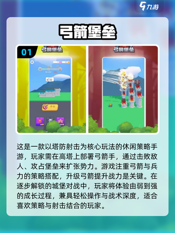 🔥2025最强弓箭塔防游戏推荐！🎯截图2