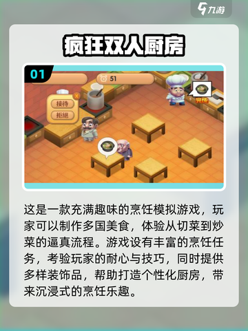 🔥2024必玩！热门双人厨房游戏排行榜🌟截图2