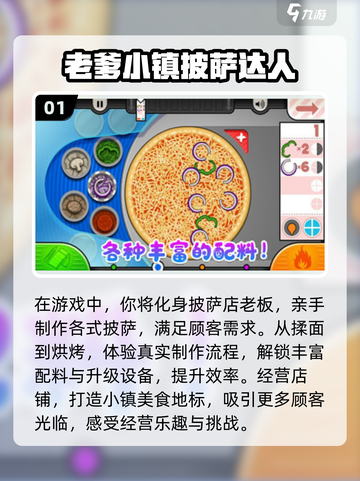 🔥2024必玩披萨游戏合集，好吃到停不下来！🍕截图2