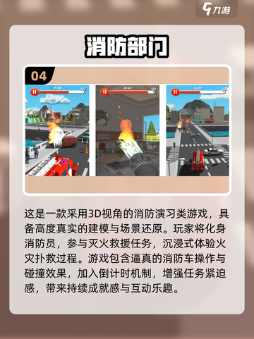 🔥2025最火消防车游戏TOP10榜单🎮截图5
