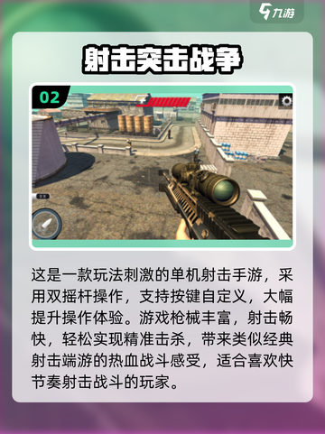 🔥2025最火单机射击手游榜！💥免费畅玩不氪金🎮截图3