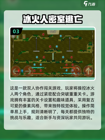 🔥2024必玩冰火人小游戏下载合集🎉双人冒险等你来战！截图4