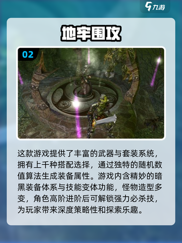暗黑地牢游戏推荐🔥2025必玩TOP5！刺激排行分享🎉截图3