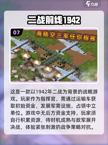 🔥2024必玩二战策略游戏合集🎮带你重返战场！截图8