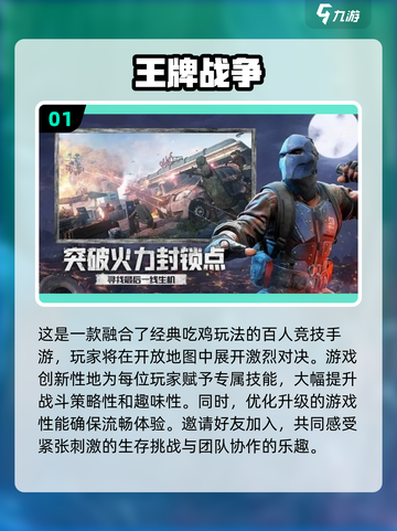 🔥2022必玩！热门吃鸡游戏大揭秘🎮截图2