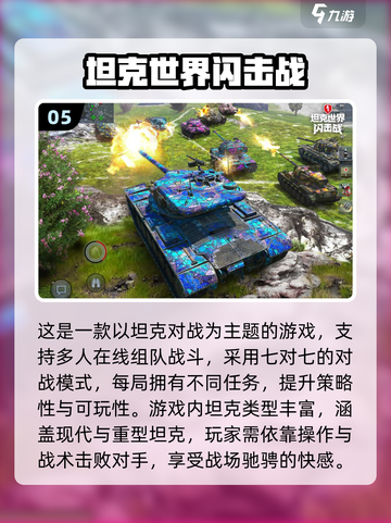 🔥2025最火坦克手游TOP榜💥🎮截图6