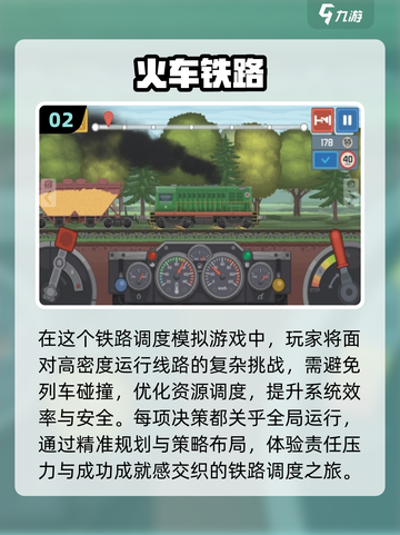 🔥2024必玩蒸汽火车游戏合集🚂🎮截图3