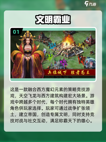 文明类游戏合集💥2022必玩🔥截图2