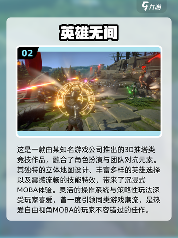 🔥2025最燃MOBA游戏合集🎮3D自由视角爽到爆！截图3