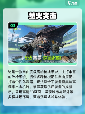 🎮高自由度枪战手游推荐！2025🔥必玩清单💥截图4