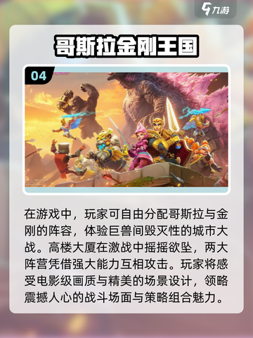 🔥2024哥斯拉游戏汇总💡怪物之王等你来战！截图5