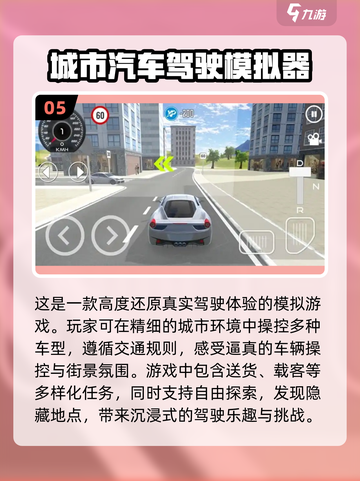 🔥2024必玩！最受欢迎的模拟驾驶游戏大盘点🚗截图6