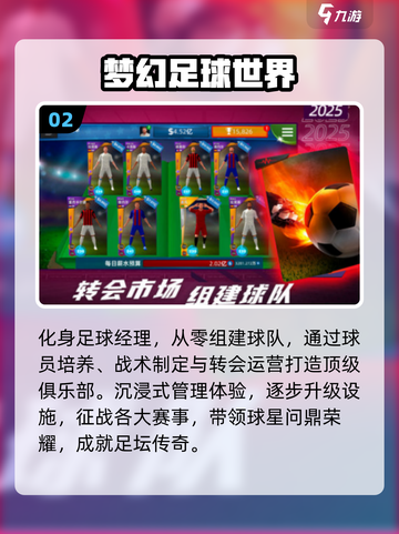 🔥2025最火足球经理手游⚽截图3