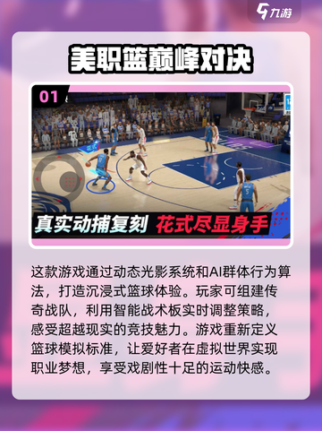 🏀2025必玩篮球游戏！NBA联赛5v5等你来战🔥截图2
