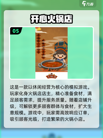 🔥2025必玩餐厅经营游戏合集🎮截图6