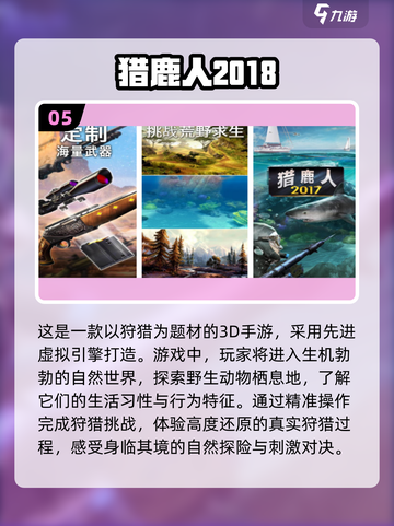 🔥2024必玩！高人气狩猎手游下载排名🎉截图6