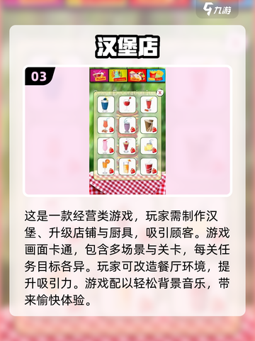 🍔2025年超全汉堡店游戏合集，玩到停不下来！🎮截图4