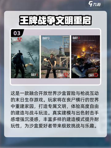 🔥2025最火重建家园游戏榜单🎮生存建造党必看！截图4