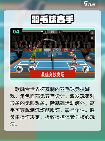 🔥2025最火羽毛球游戏下载推荐💥截图5
