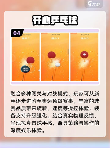 🔥2025最火3D乒乓球手游TOP5🏆截图5