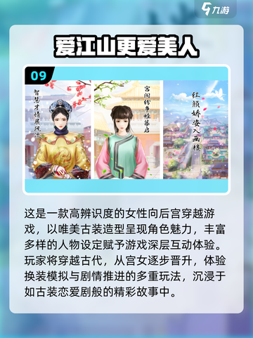 👑穿越当皇帝！自由封妃的宫廷手游推荐2025🔥截图10