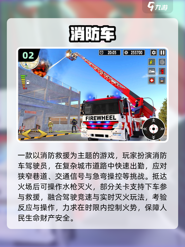 🔥2025最火消防车游戏🔥救火英雄速成！🚒💥截图3