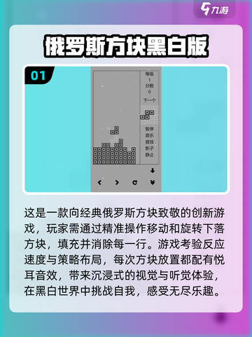 🔥2024必玩的俄罗斯方块游戏汇总💡截图2