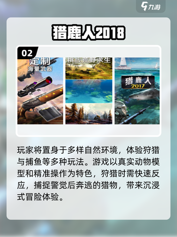 🦌🔥2025最耐玩猎鹿人手游排行榜！截图3
