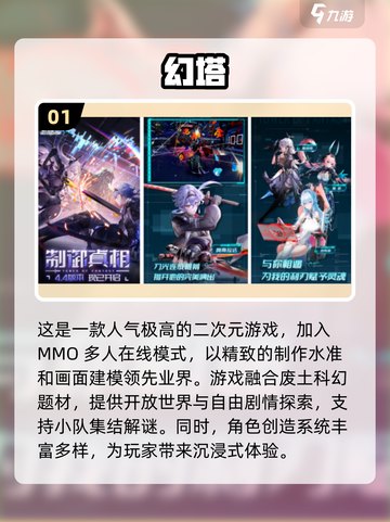 2024必玩🔥二次元MMO游戏排名✨截图2