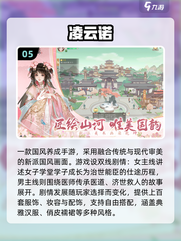 🔥2025古装手游TOP榜！穿越必备🎮截图6