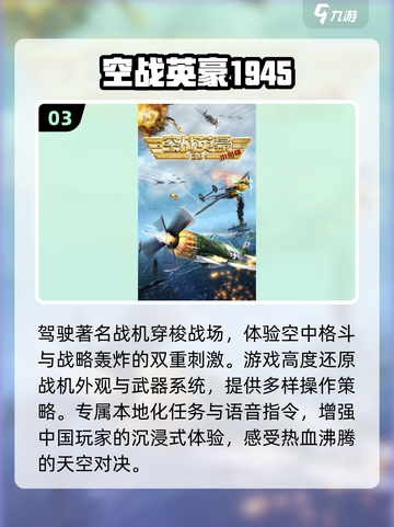 🔥2025必玩！经典二战空战手游大全✈截图4