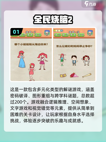 2025最🔥烧脑游戏合集🎉经典+流行一网打尽！截图2