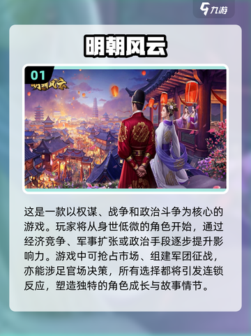 🔥2023必玩！热门宫廷类游戏合集✨截图2