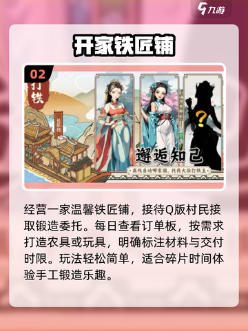 🔥2025最火铁匠游戏TOP榜！锻造神兵⚔截图3