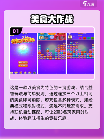 🔥2024必玩！经典美食大作战手游合集🎮截图2