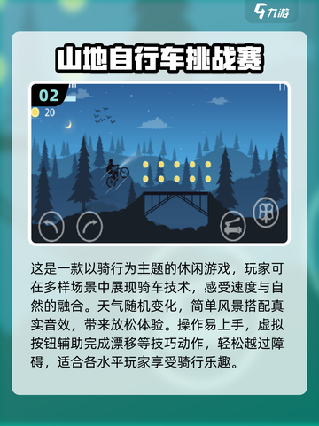 🔥2024必玩！经典自行车游戏大全🚴‍♂截图3