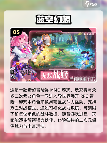 2024必玩🔥二次元MMO游戏排名✨截图6