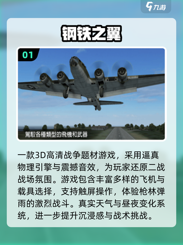 🎮二战空战手游TOP榜🔥2025必玩经典空战游戏推荐💥截图2
