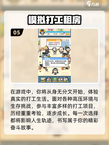 🔥2025最火打工模拟手游大揭秘！💼🎮截图6