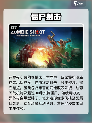🔥2025必玩丧尸枪战手游💥截图8
