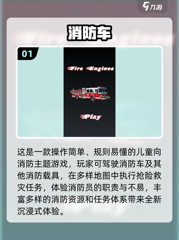 🔥2025最火消防车游戏TOP10榜单🎮截图2