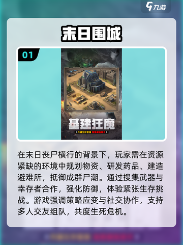 🔥2025末日生存神作！物资收集爽翻天💥截图2