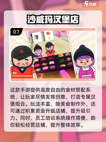 🍔🔥2025必玩汉堡包游戏大揭秘！截图8