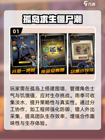 丧尸生存游戏合集🔥荒岛逃生必备🎮截图2