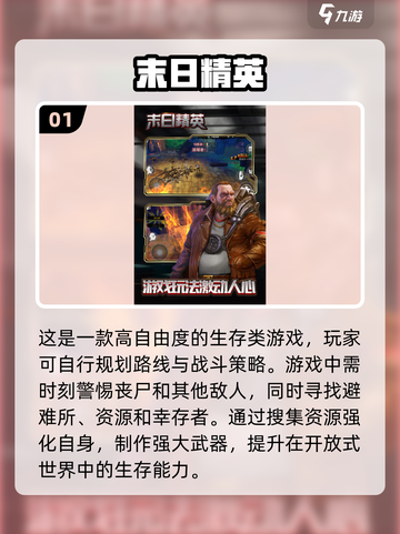 🔥2024必玩！经典末日手游合集🎉截图2
