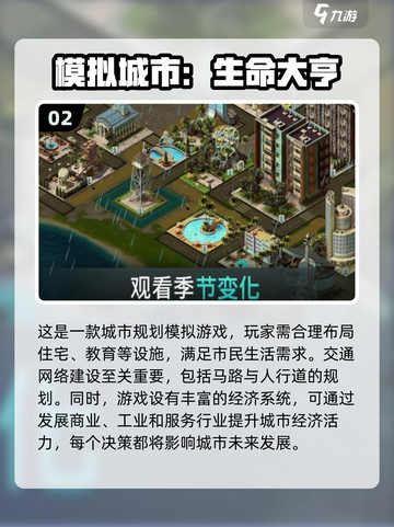  CITY LIFE！2025超有趣模拟城市游戏🔥等你来玩截图3