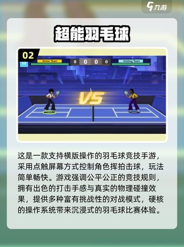 🔥2025免费羽毛球小游戏TOP榜来了！🏸💥截图3