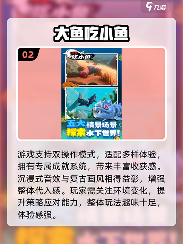 2025经典鱼吃鱼单机游戏🔥耐玩TOP榜💥截图3