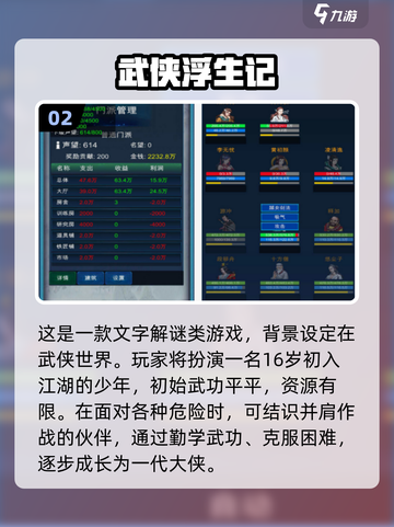 🔥2025单人武侠游戏推荐！沉浸江湖体验截图3