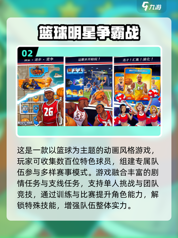 🔥2025免费单机篮球手游TOP榜来了！🏀截图3
